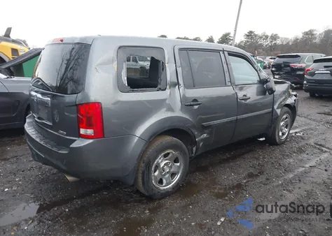 2013 Honda Pilot Lx from USA, damaged, VIN 5FNYF4H29DB014310